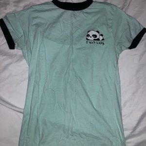 Cute Panda Graphic T